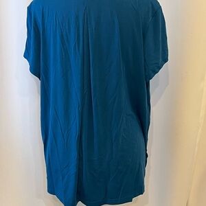 Athleta Teal Short Sleeve Top